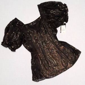 (NWT) Nicole Miller Blouse Size 8